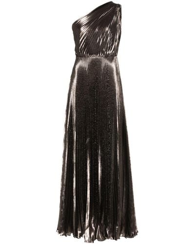 Max Mara Franz Pleated Dress - Black