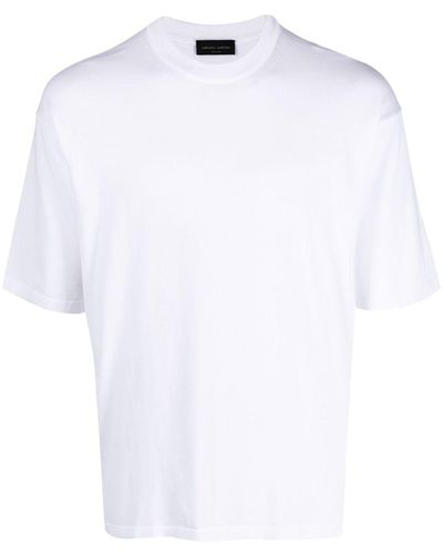 Roberto Collina ラウンドネック Tシャツ - ホワイト