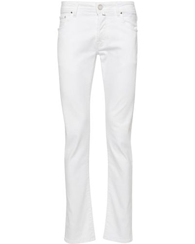 Jacob Cohen Nick Slim-Fit-Jeans - Weiß