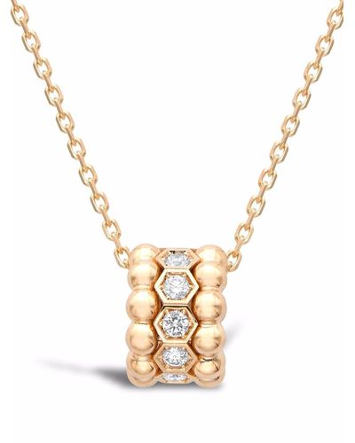 Pragnell 18kt Rose Gold Bohemia Diamond Pendant Necklace - Pink