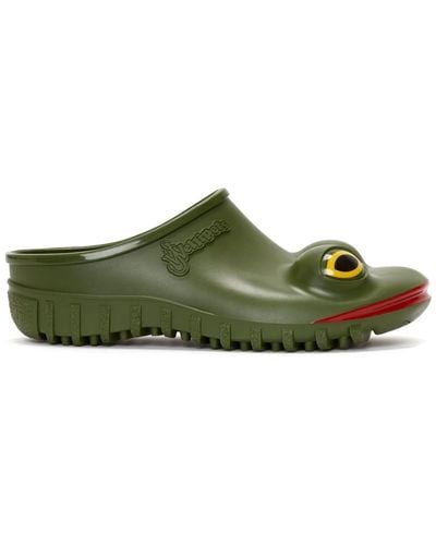 JW Anderson X Wellipets Clogs mit runder Kappe - Grün