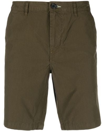 PS by Paul Smith Organic-cotton Bermuda Shorts - Green