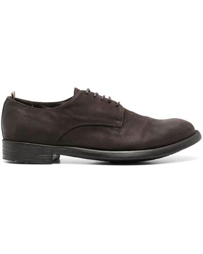 Officine Creative Hive Leather Derby Shoes - Brown