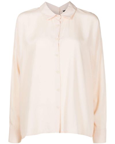 UMA | Raquel Davidowicz Long-sleeved Button-up Shirt - Natural