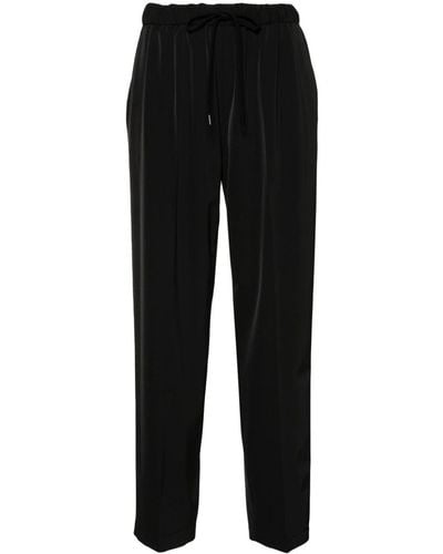 MM6 by Maison Martin Margiela Hose mit Bügelfalten - Schwarz