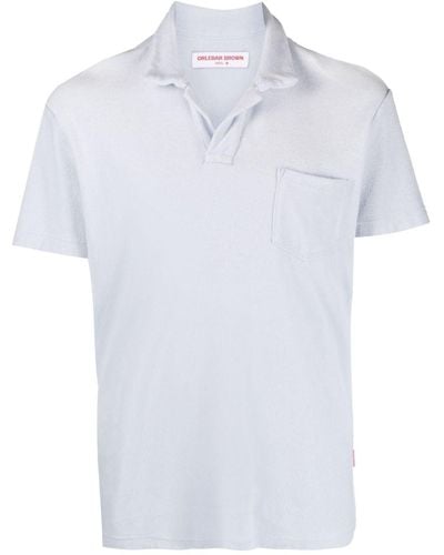 Orlebar Brown Klassisches Poloshirt - Weiß