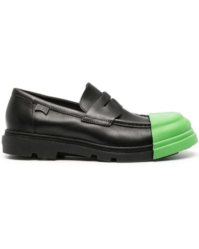 Camper Junction Contrast-panel Chunky Loafers - Green