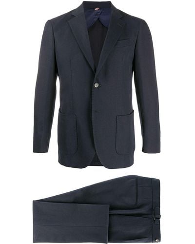 Dell'Oglio Two Piece Single Breasted Suit - Blue