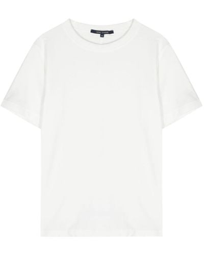 Sofie D'Hoore Crew-neck cotton T-shirt - Weiß