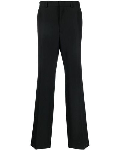 Casablancabrand Flared-leg Design Trousers - Black