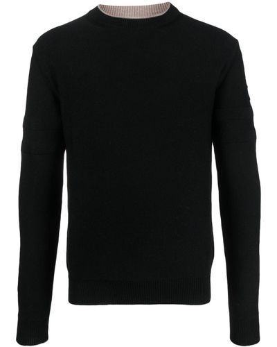 Rossignol Crew-neck Merino Wool Sweater - Black