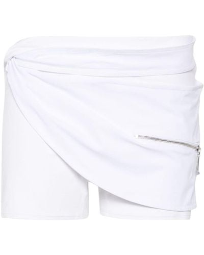 Nike X Jacquemus short court à design superposé - Blanc