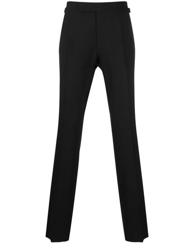 Tom Ford Straight-leg Tailored Trousers - Black