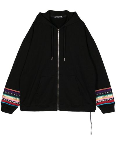 Mastermind Japan Skull-print Hooded Jacket - Black