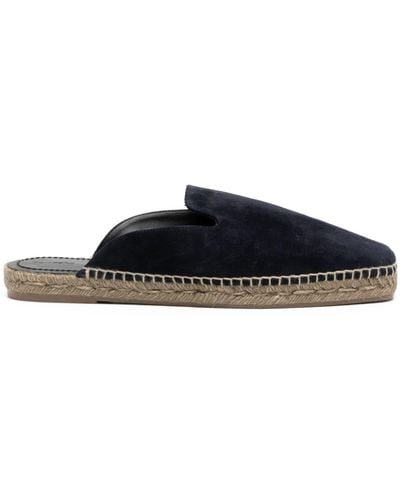 Tom Ford Suede Slip-on Shoes - Blue