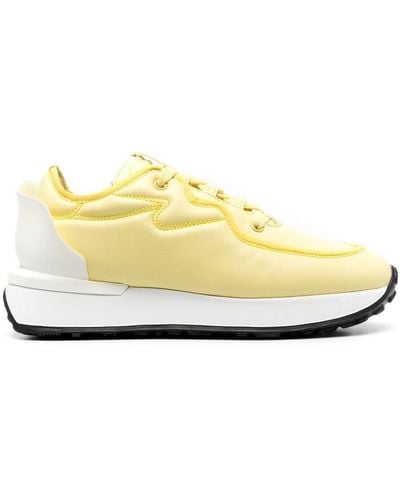 Le Silla Petalo Chunky Sole Sneakers - Yellow