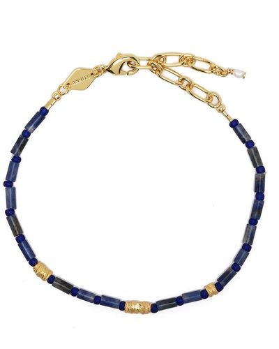 Anni Lu Azzurro Beaded Bracelet - Blue