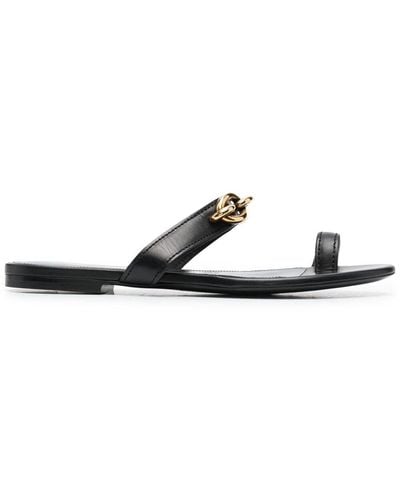 Saint Laurent Jota 5mm Sandals - Black