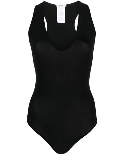 Wolford Buenos Aires Semi-sheer Bodysuit - Black