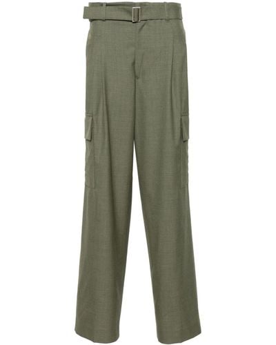 Etudes Studio Impulse Suiting Wide-leg Trousers - Green