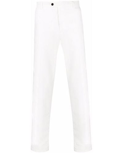 Philipp Plein Long Zip-front Trousers - White