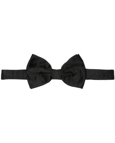 Corneliani Silk Bow Tie - Black