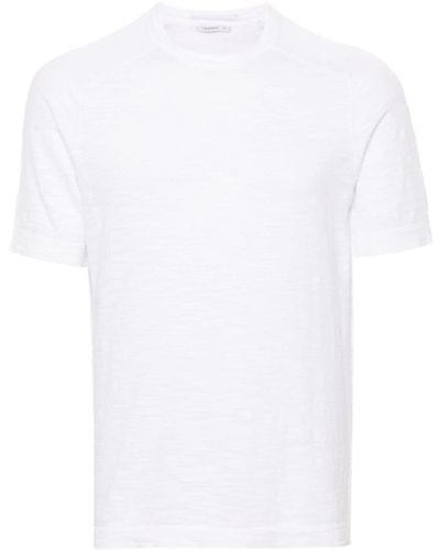 Transit Slub-texture T-shirt - ホワイト