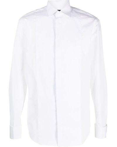 Emporio Armani Langärmeliges Hemd - Weiß