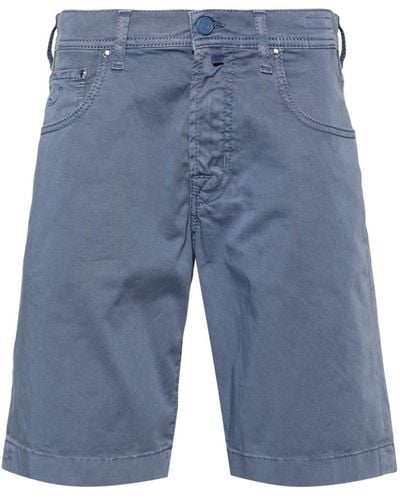 Jacob Cohen Nicolas Chino-Shorts aus Popeline - Blau