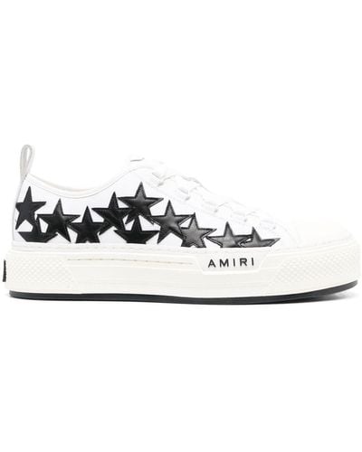 Amiri ホワイト& Stars Court Low スニーカー