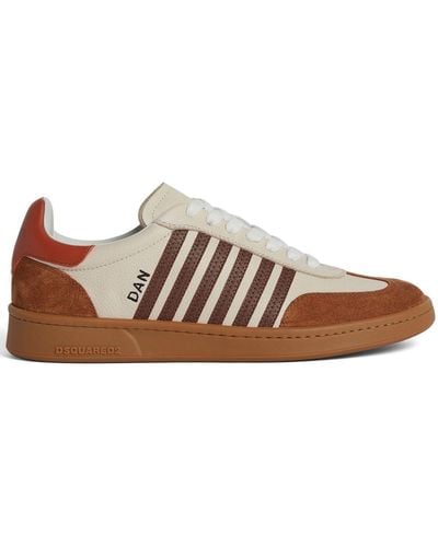 DSquared² Boxer Low-top Sneakers - Brown