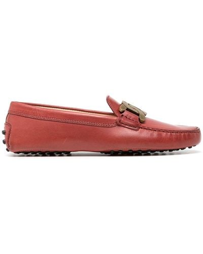 Tod's Kate Gommino Driving Shoes - Red
