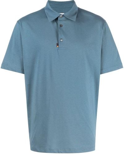 Paul Smith Poloshirt aus Bio-Baumwolle - Blau