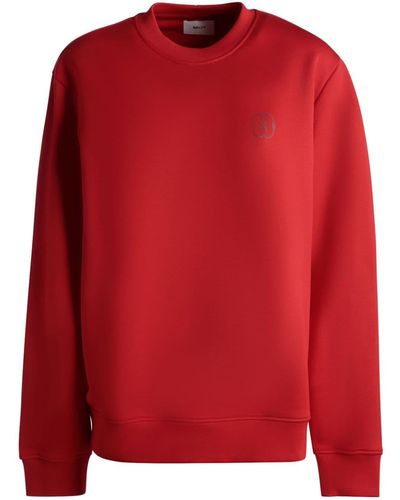 Bally Pullover mit Logo-Print - Rot