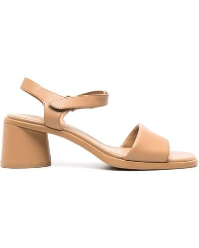 Camper Kiara Block-heel Leather Sandals - Pink