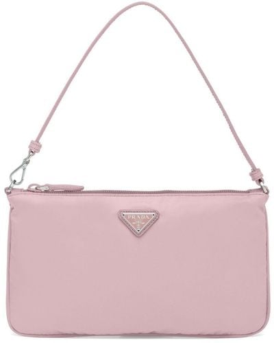 Prada Re-nylon Mini Bag - Pink