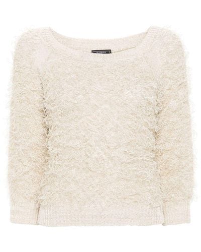 Peserico Metallic-threading Sweater - Natural