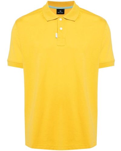 PS by Paul Smith Polo à appliqué logo - Jaune