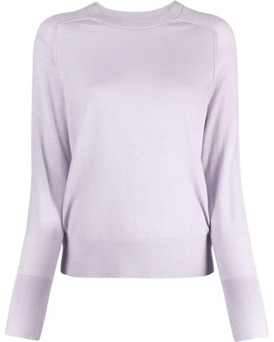 Calvin Klein Fine-knit Wool Sweater - Purple