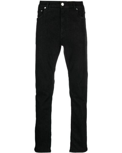 Etro Mid-rise Straight-leg Jeans - Black