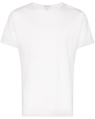 Sunspel Klassiek T-shirt - Wit