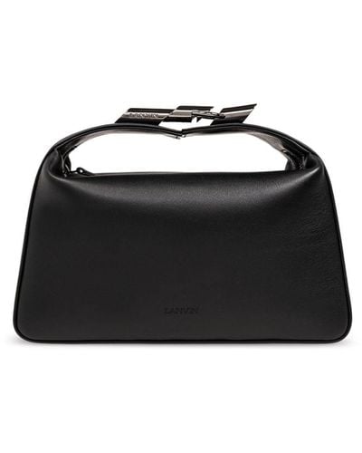 Lanvin Leather Tote Bag - Black