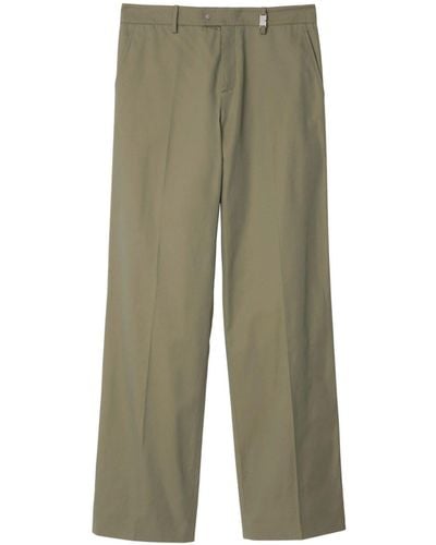Burberry Chino Trousers - Green