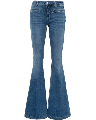 Liu Jo Low Waist Flared Jeans - Blauw