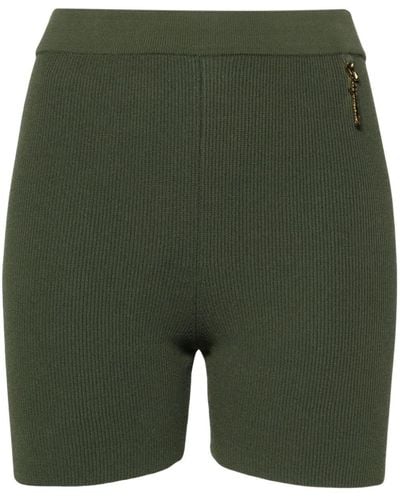 Jacquemus Le Short Pralu Knitted Shorts - Green