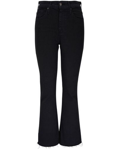 AG Jeans Farrah Cropped Bootcut Jeans - Black