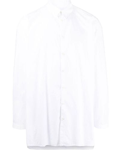 Toogood Draughtsman Cotton Poplin Shirt - White