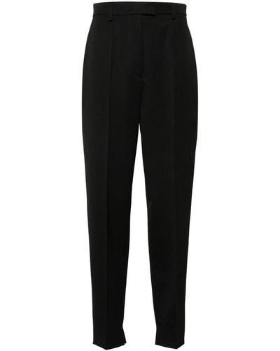 Prada Pantalones ajustados con pinzas - Negro