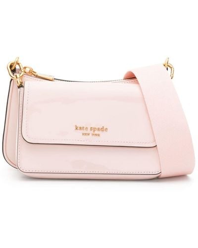 Kate Spade Umhängetasche aus Lackleder - Pink