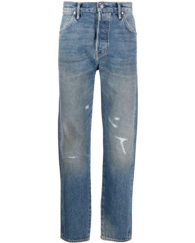 Tom Ford Jeans con effetto vissuto - Blu